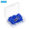 PATIKIL Flag Map Push Pins, 50 Pcs 1 Inch Travel
