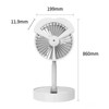 Mini Electric Fan 3 Wind Speeds Cooling Fan Brushless Motor