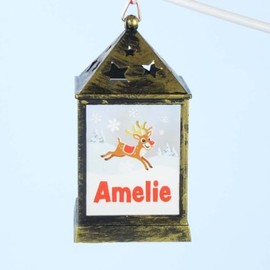 Mulberry Studios Starlight Lantern Christmas Tree Hanger Names A-G Amelie