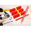 NoBrand 8-Pack Carpenter Pencils for Construction Woodworking Flat Pencil -