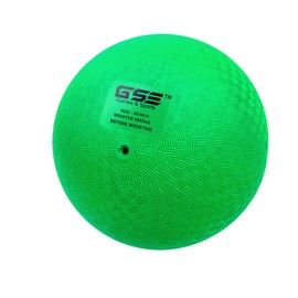 GSE Games & Sports Expert 8.5" Green Inflatable Playground Ball, Kickball, Bouncy Dodge Ball, Handball for Kids/Adults, Perfect for Recess Ball Games, Gym, Yoga Exercises, Schools Sports Activities