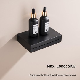 SevenGelok Waterfall Tub Spout Black Tub Spout for Bathtub Faucet 【SUS304 Stainless Steel & Solid Brass】 Bathroom Tub Faucet Replacement High Flow Shower Matte Black Tub Spout Wall Mounted, TS1-BK