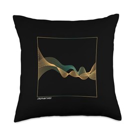 Drum And Bass DnB Liquid Throw Pillow