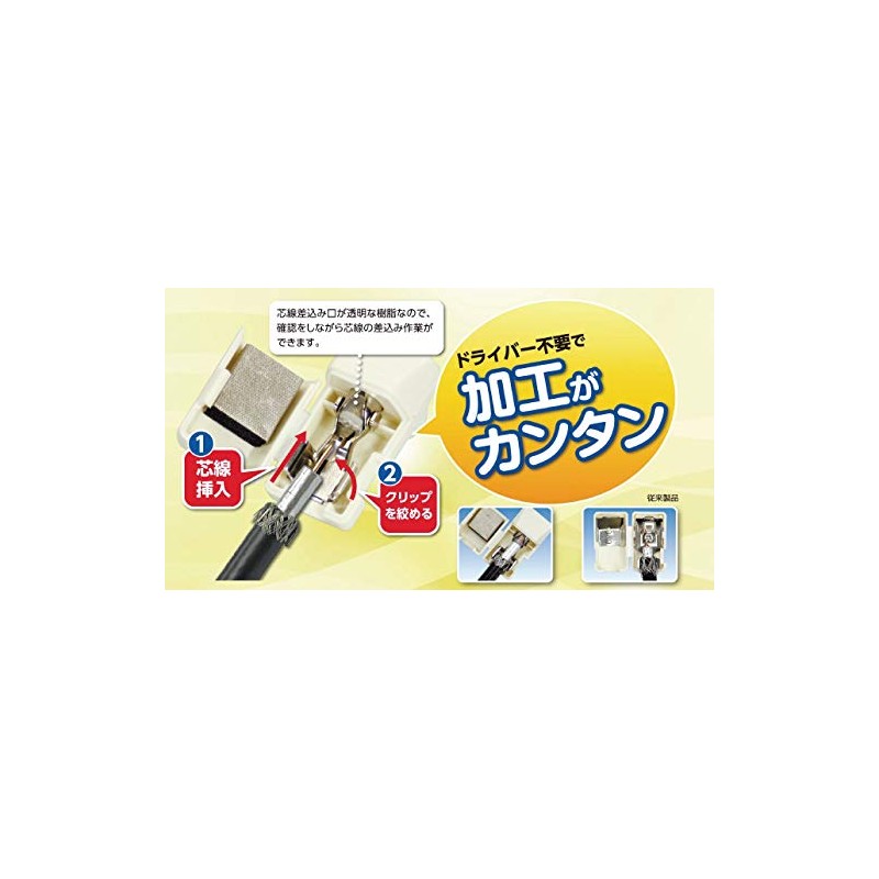 Mass Pro Denko AP7W(W)-P 4K Compatible Antenna Plug Direct Mount