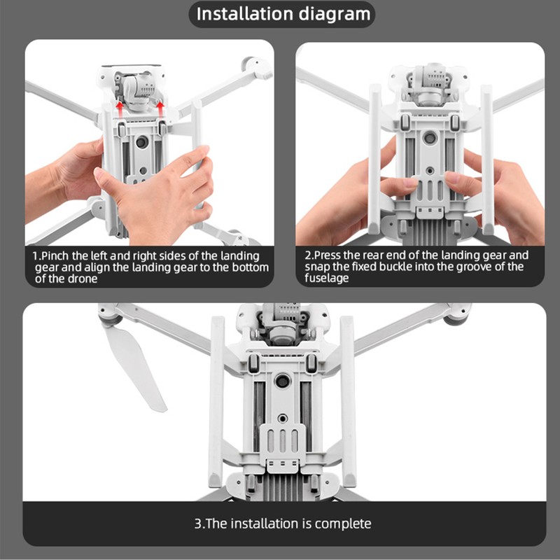 Quick Release Extended Landing Gear Protector Fit for FIMI X8