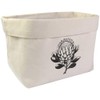 Large 'Protea Flower' Canvas Organiser/Storage Bag (OR00032215)