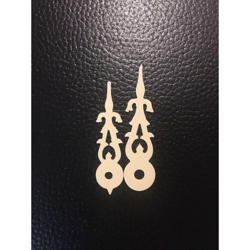 Large Cuckoo Clock Hands 2 1/4 Inch Center Hole Minute