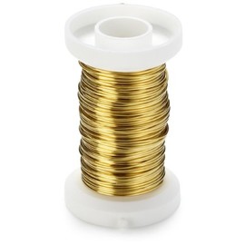 Gütermann/KnorrPrandell 6468845 - Filo Arrotolato, 0,6mm, Colore: Ottone