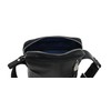 VISCONTI Leather Riley Shoulder/Messenger Bag ML40 Black