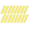 100Pcs Banana Plug Male Nickel Plated Brass Pin Straight for