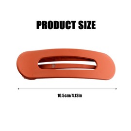 Hair Clips for Women, Pack of 3 Oval Hair Clip for Women, Hair Clip, Dragonfly Clip, Strong Hold Girls, Large, Rainbow, Multicoloured