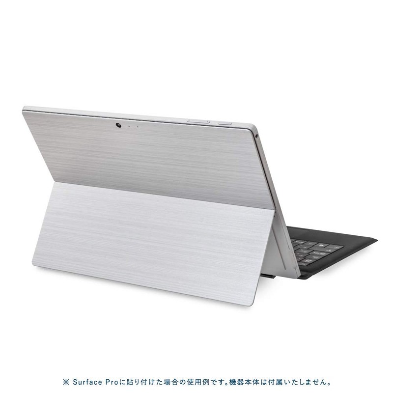 wraplus Skin Seal Compatible with Surface Go3 Go2 [Silver Brushed