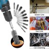 Wire Brush Set, Stainless Steel Bore Cleaning Brushes 8-25mm w/