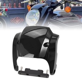 GUDITEM Motorcycle Headlight Fairing Cover For Harley V Rod Night Rod VRSCD VRSCF 02-11, Black