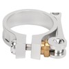 41mm Bike Seat Post Clamp CNC Aluminium Alloy Bicycle Quick