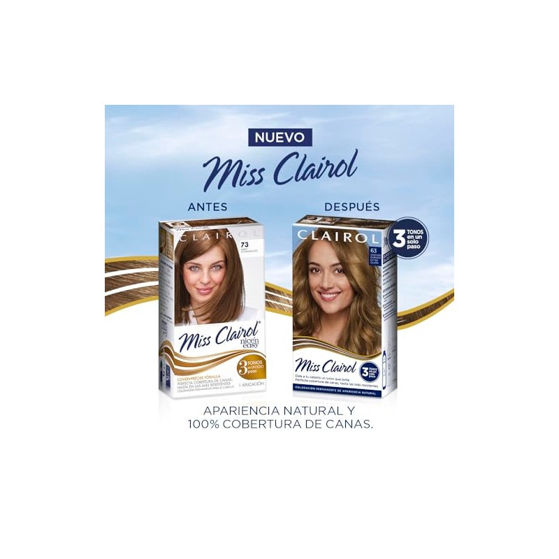 Clairol Miss Clairol Tinte Permanente 63 Castaño Dorado Extra Claro