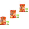 3 Pack Calbee Grill-A-Corn( Hot & Spicy Flavoured)80g Each And