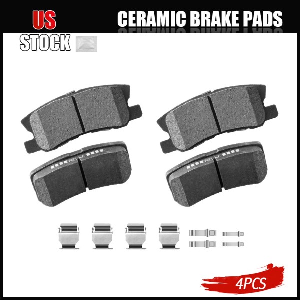 ACB ZONE Rear Ceramic Brake Pads for 200 Sebring Avenger