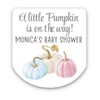 A Little Pumpkin Is On The Way Party Favor Hand