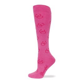 Wrangler Ladies' Horseshoe Knee High Socks