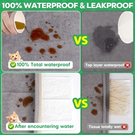 Cat Scratch Furniture Protector - Anti-Slip, Waterproof Sofa Cover to Keep Cats Off, Pet-Friendly Couch Protectors for 3 Cushion Couch, Anti-Scratch Couch Cover for Pets and Kids 150"X91"Dark Gray