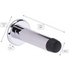 DIRECT DOOR HANDLES® (Pack of 4no.) 75mm Projection Skirting or