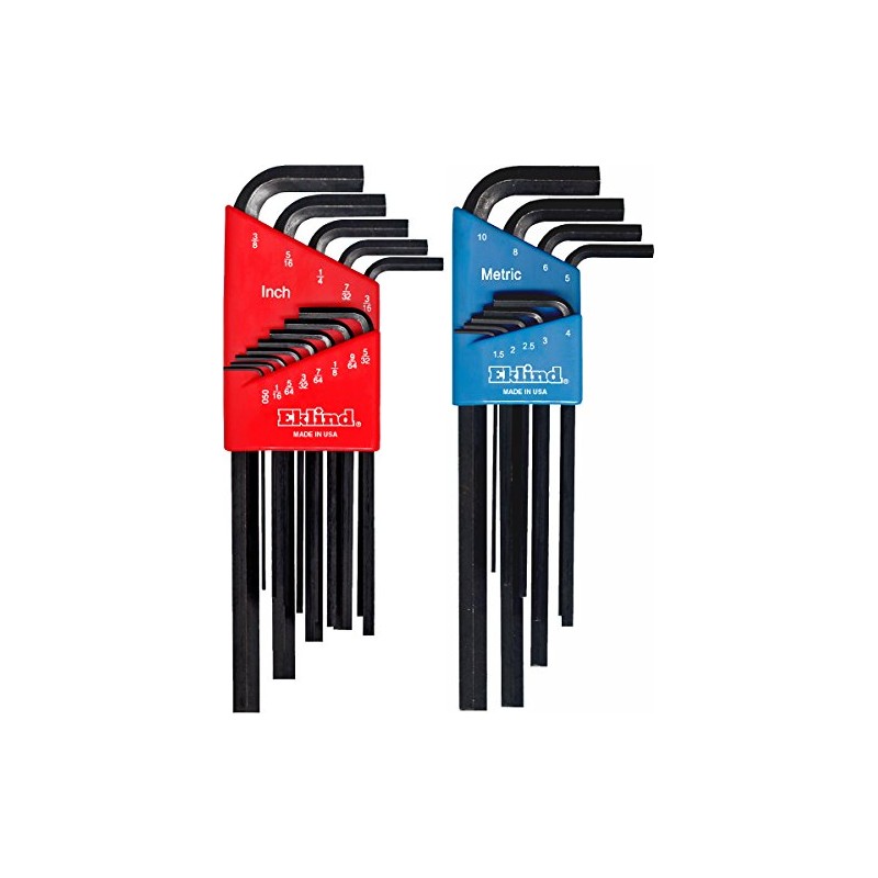 EKLIND 10222 Hex L-Key allen wrench Combo- Long Inch /