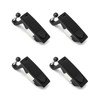 QWORK Compression Latch Lock, 4 Pack, Zinc Alloy, Flush Lever