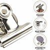 Magnetic Bulldog Clips Stainless Steel Binder Hook Clips Scratch Free