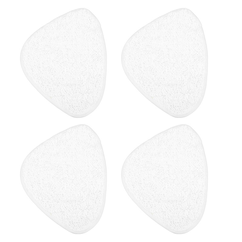 4Pcs Steam Cleaning Machine Pad Microfiber Washable Strong Water Absorption