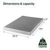 ZINUS 5 Inch Metal Smart Box Spring, Mattress Foundation, Strong
