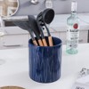 KOOV Kitchen Utensil Holder, Large Ceramic Utensil Crock, Deep and