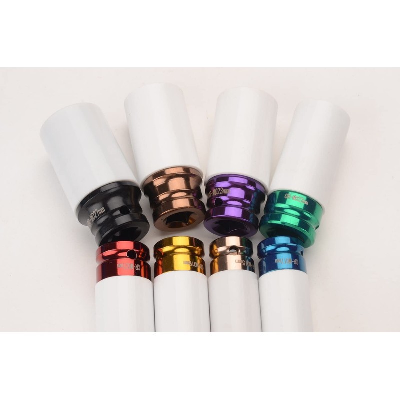 FLZOSPER 1/2-Inch Drive x 7/8 Inch Lug Nut Socket Non-Marring