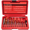 UYECOVE 14PCS Spiral Screw Extractor Set with Tungsten Carbide Tip