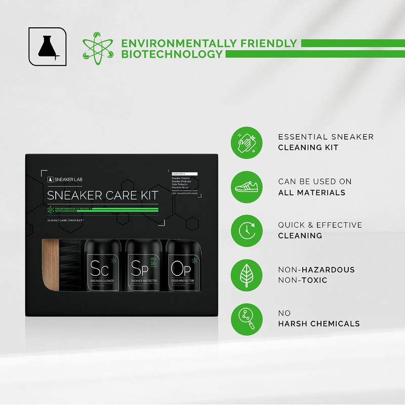SNEAKER LAB Sneaker Care Kit - Essential Cleaning Kit -