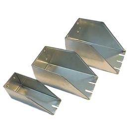 All Things Bunnies Galvanized Slotted Feed Scoop (Medium)