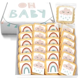 Boho Baby Cookies Individually Wrapped Party Favors Baby Shower 24 Pack Bulk for Kid