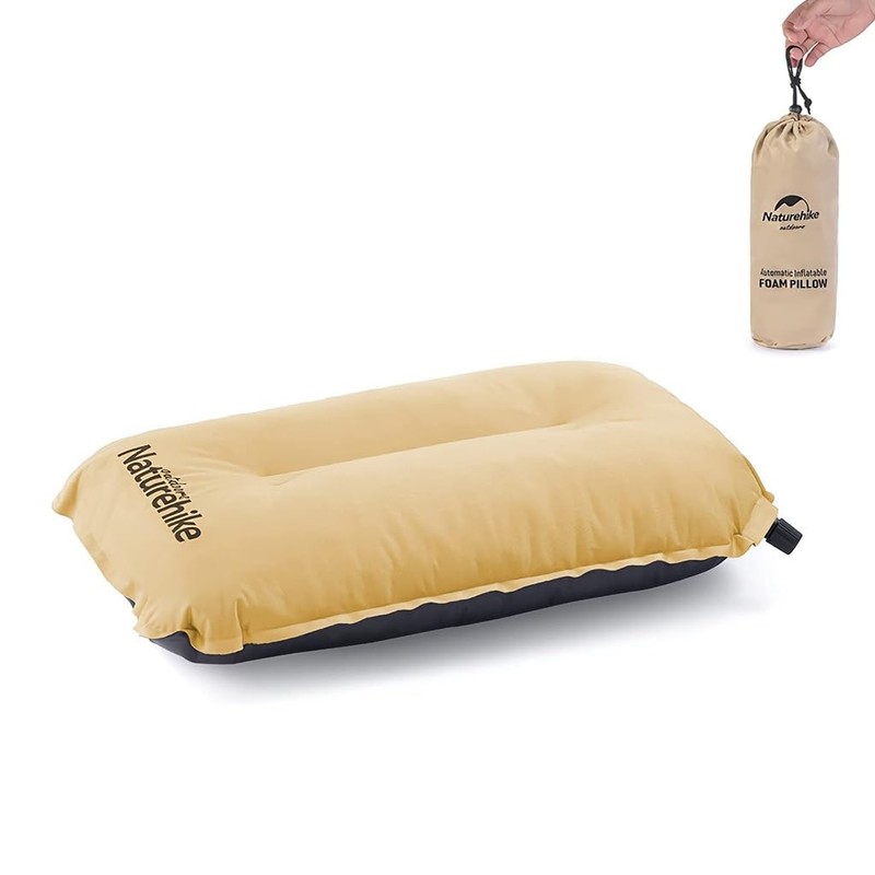 Naturehike Outdoor Camping Pillow Auto Inflator Pillow Ultra Lightweight Pillow