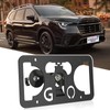 No Drill Front Bumper License Plate Mount Compatible with Subaru