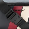 A | X ARMANI EXCHANGE Dylan Belt Bag, Ebony/Cardinal