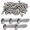 Pstyle. PST-154 Hexagonal Hole Button Bolts, M5, 304 Stainless Steel,