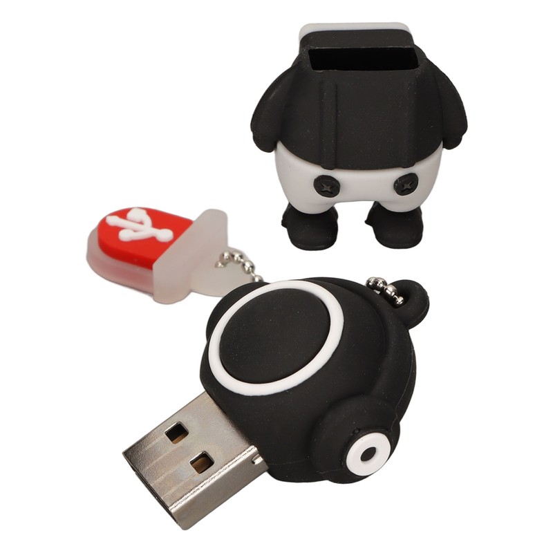 Cartoon USB Flash Drive Cute Cartoon Man Shape Anti Electromagnetic