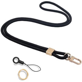 Premium Anti-Sweat Multi-Purpose Lanyard - Heavy Duty Stainless Steel Key Chain for Teachers, Fisherman & Outdoor Enthusiasts - Adjustable ID Badge Holder for Car Keys, Mobile Wallet, School Use