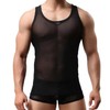 WOWSKY Men's Mesh Tank Top - Stylish and Breathable Running