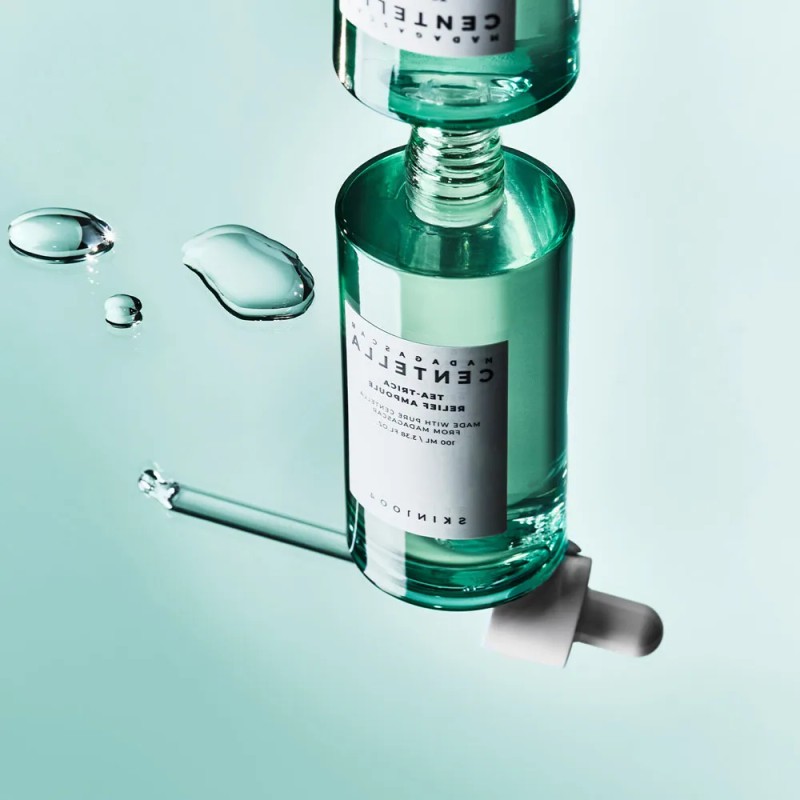 Skin1004 Madagascar Centella Tea-trica Relief Ampoule 100ml Grasa Danoche