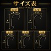 Bucht 40pcs Offset Hooks 5 Sizes 1/0, 2/0, 3/0, 4/0,
