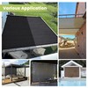 VOXBIN 90% Shade Cloth 12×20 FT with Grommets, Outdoor Sun
