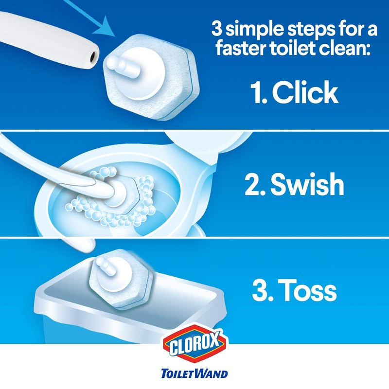 Clorox Wand Heads, 6 Count, Package May Vary