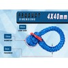Robship Soft Shackles Simplifying Your Boating Experience, Blue - 4x40mm