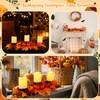 Mumufy Fall Centerpiece Thanksgiving Table Decorations Artificial Pumpkins Pine Cones